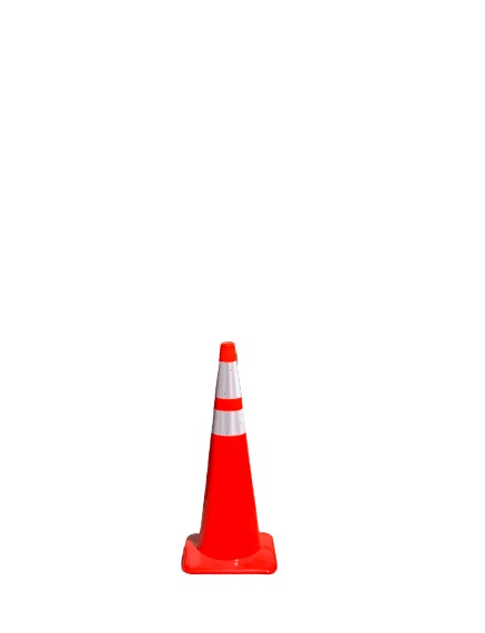 36" 10# Safety Cone 2 Collars